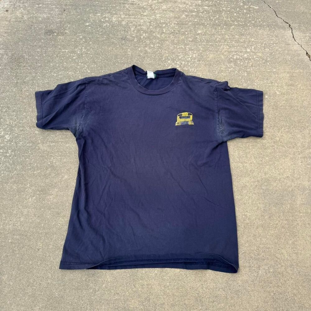 Children’s place rare y2k school bus tee 1990s mens size L